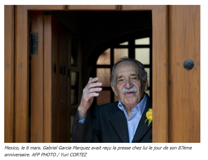 Gabriel Garcia Marquez, le Parisien.