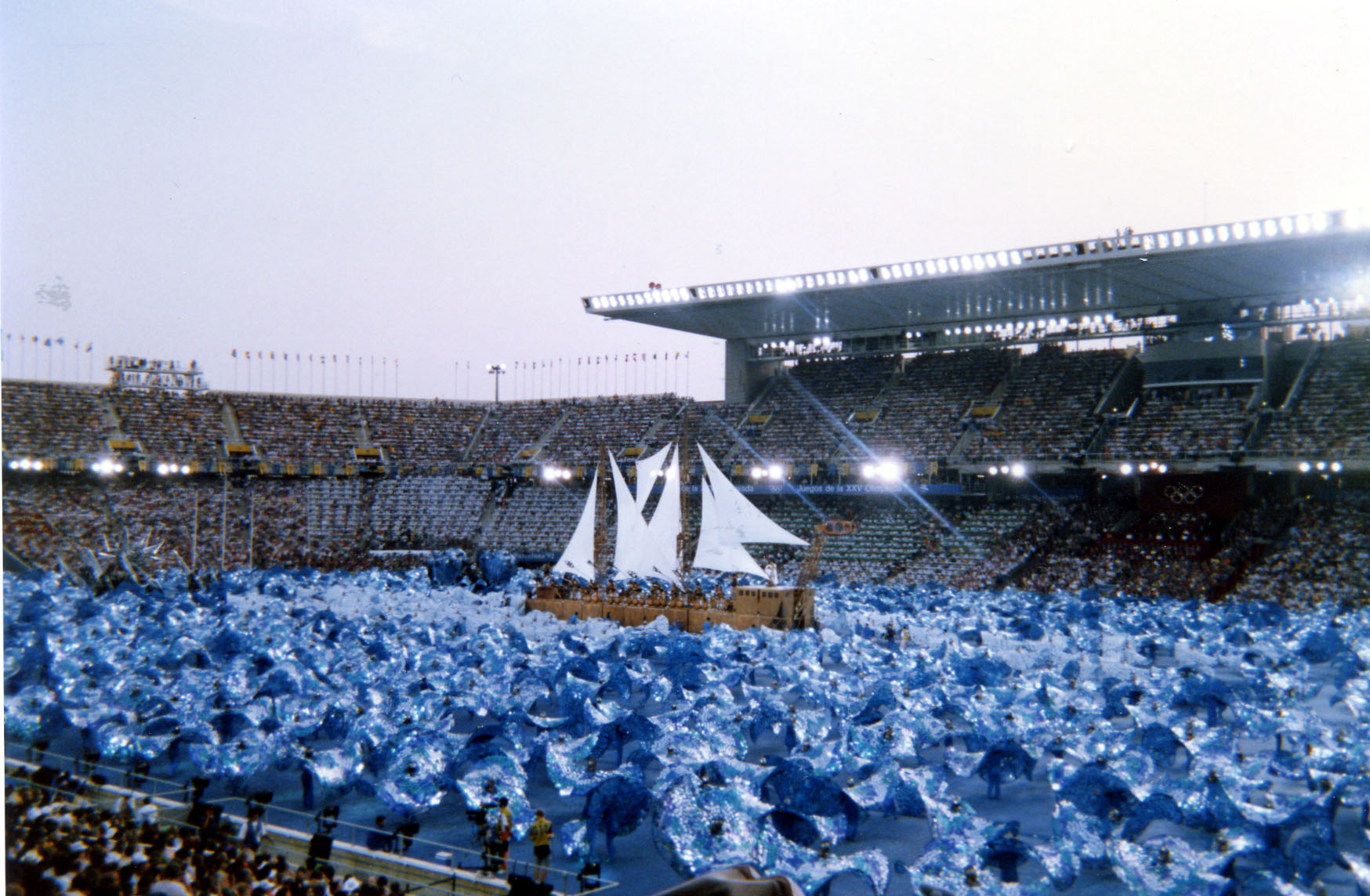 Souvenirs de la cérémonie d’ouverture des jeux Olympiques.